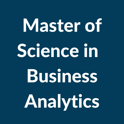 Master of Science in Business Analytics