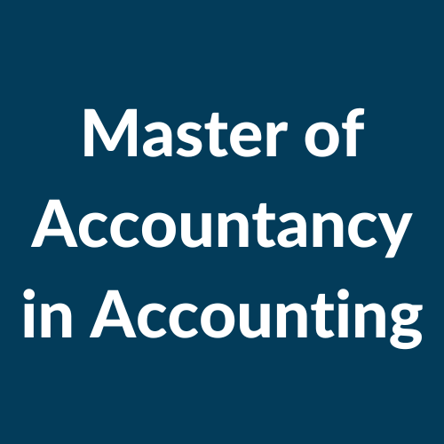 Master of Accountancy in Accounting
