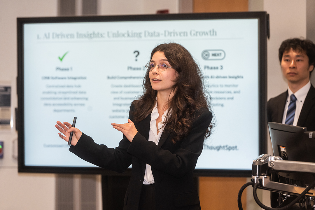 GW Business Case Studies: Undergraduate programs provide coaching and support for student teams participating in a variety of domestic and international case competitions. Our overarching goal in supporting case competition teams is to provide GW and GW Business students with experiential learning opportunities that help students develop the skills needed to excel in business industries. (April 15, 2025)