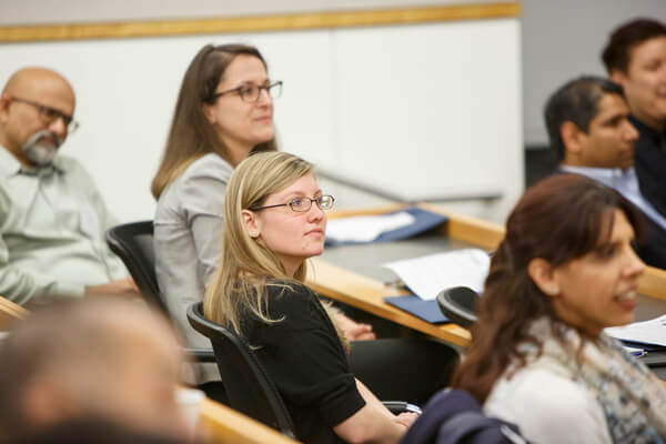 group of students in a classroom