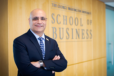 photo - Dean Anuj Mehrotra, GW School of Business
