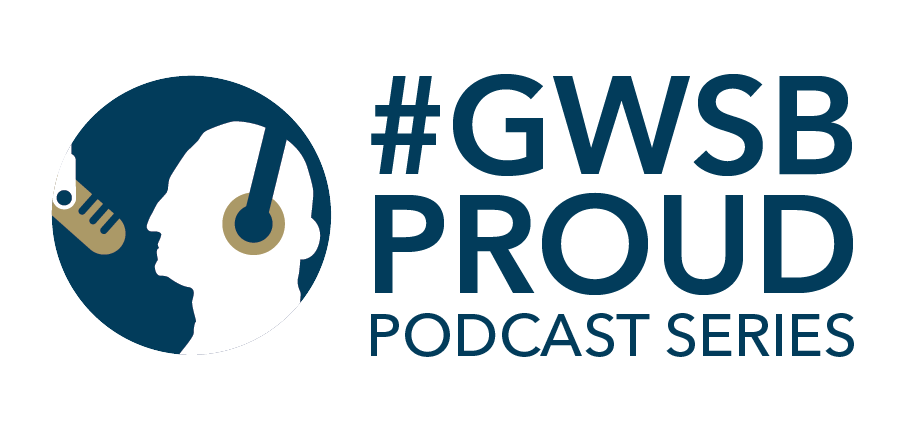 The GWSB Proud Podcast logo