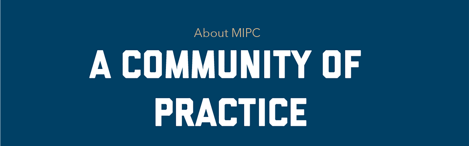 A Community of Practice