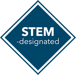 STEM-designated logo