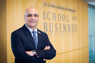 photo - Dean Anuj Mehrotra, GW School of Business