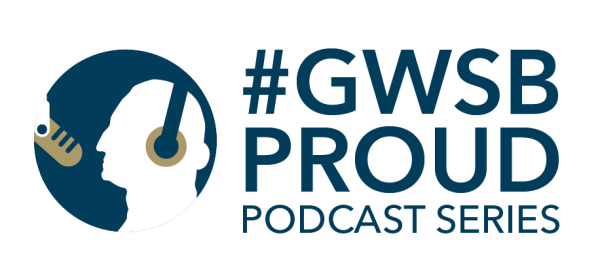 The GWSB Proud Podcast logo