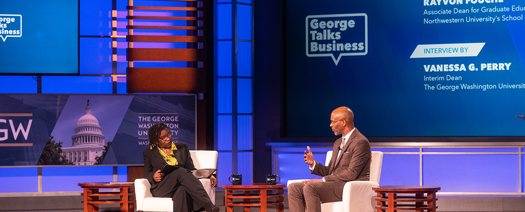 vanessa perry talks to Rayvon Fouché on george talks business