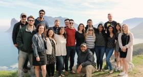 CAP class poses for group photo in South Africa